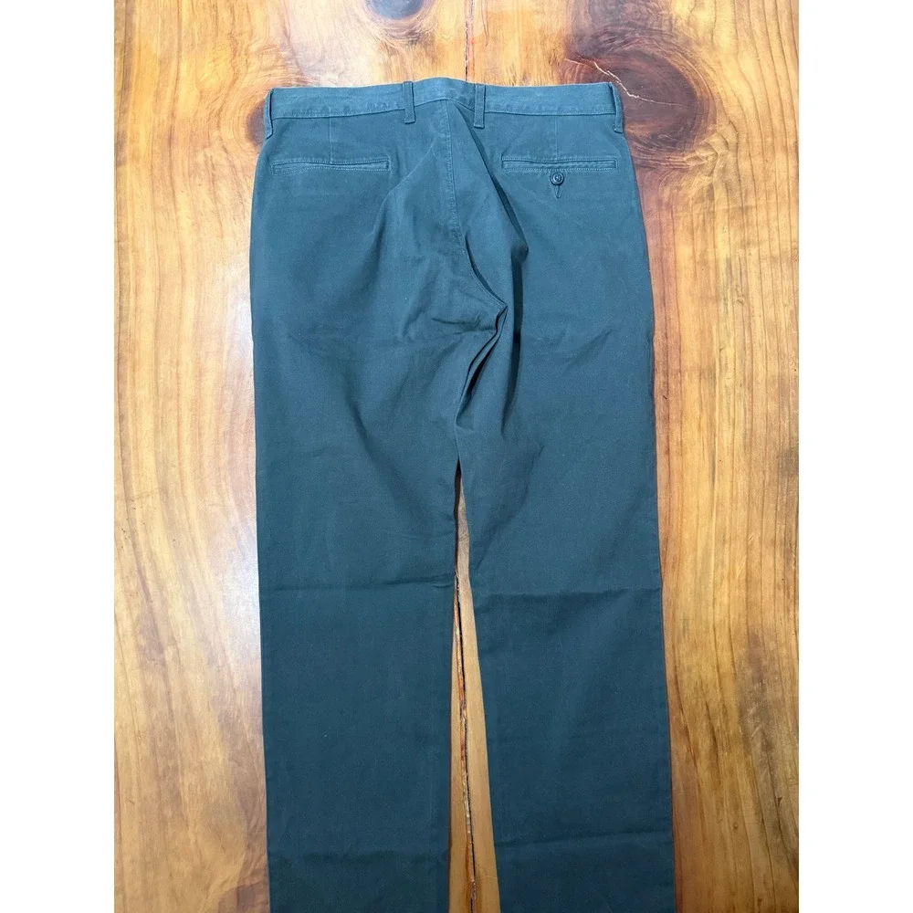 NEW J Crew Mens Pants 30 x 32 Cotton 770 Straight AR886 Flat Front ZZ5